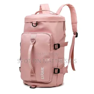 Multifunction Unisex Travel Bag. Colour Blue/Black/Peach/Green/Purple