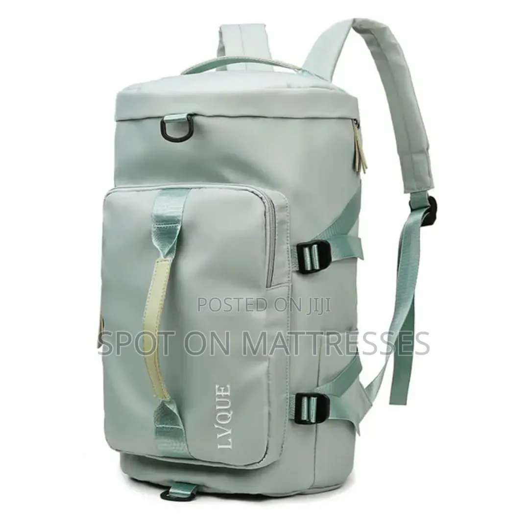 Multifunction Unisex Travel Bag. Colour Blue/Black/Peach/Green/Purple
