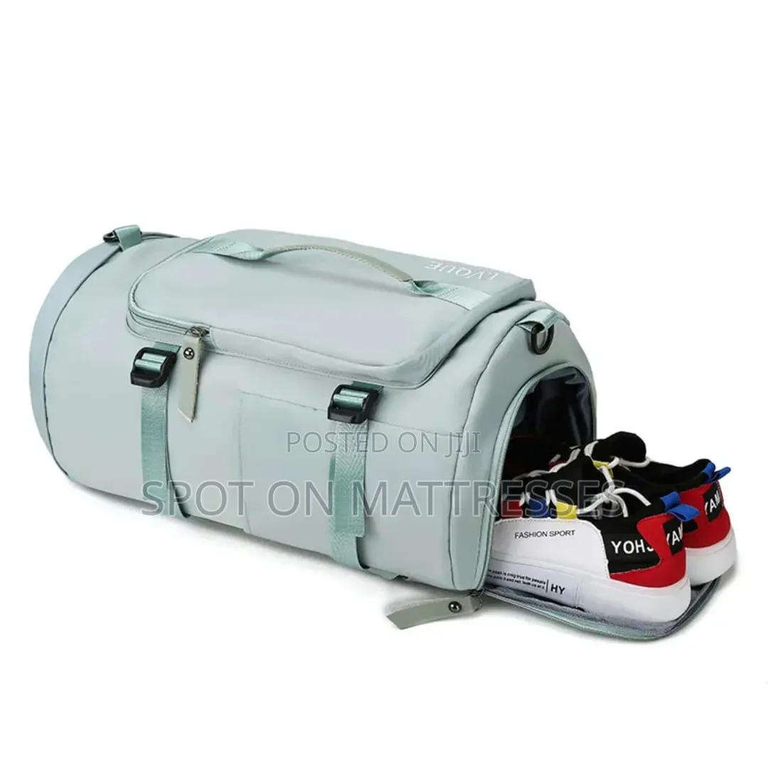 Multifunction Unisex Travel Bag. Colour Blue/Black/Peach/Green/Purple
