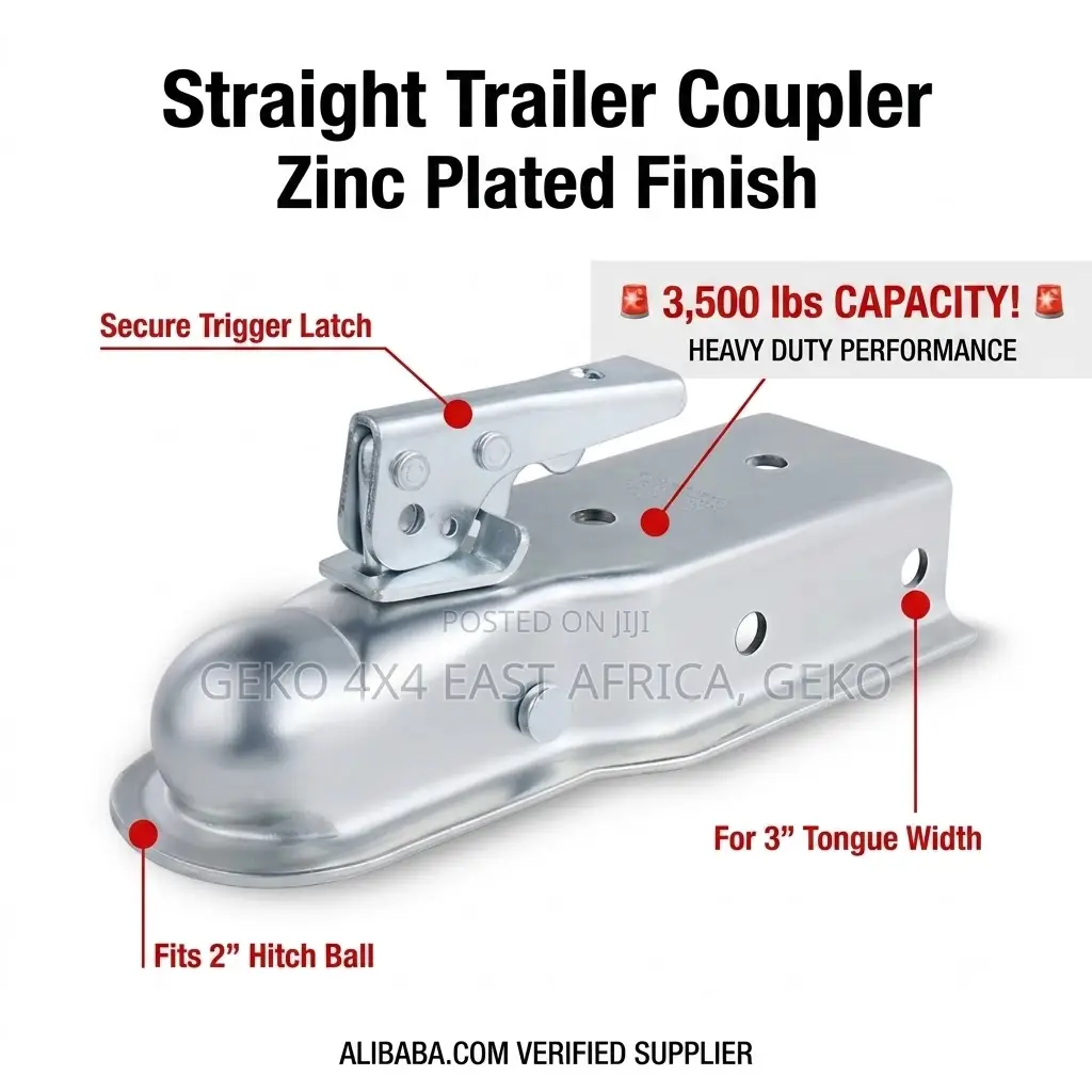 Trailer Coupler 2 Inch/ 50mm