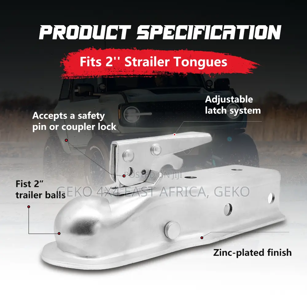 Trailer Coupler 2 Inch/ 50mm