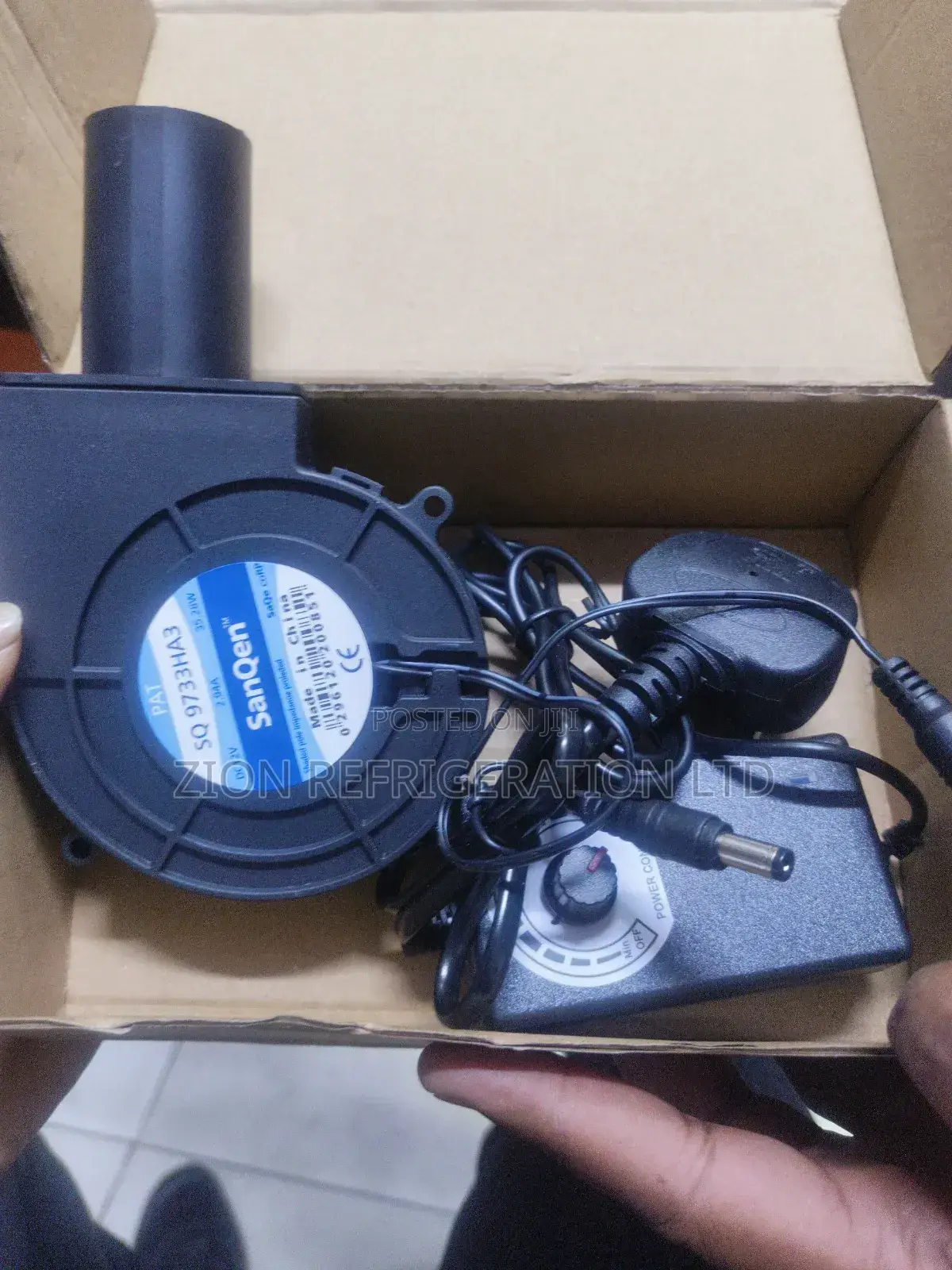 DC Brushless Blower Fan for Used Oil Jikos
