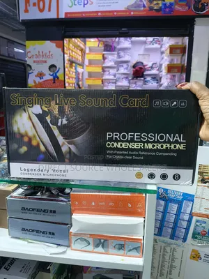 V8S Sound Card + BM-800 Condenser Microphone Full Recording Kit