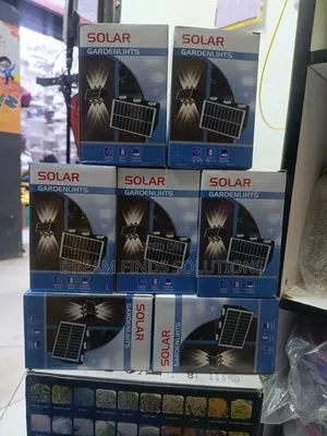 7pieces Modern Architectural Solar Garden Lights