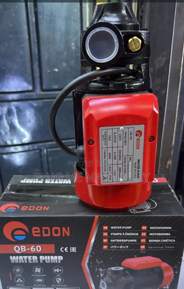 Assured Electric Edon Booster Pump 0.5 Now Available at Affordable Price