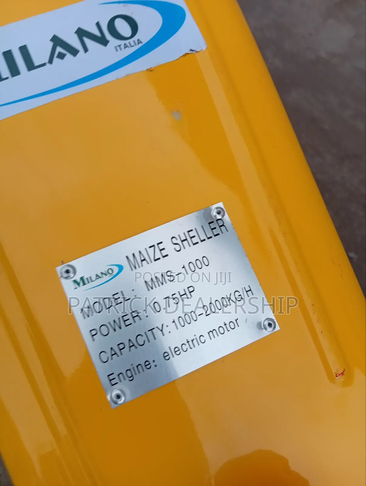 Milano Maize Sheller Machine