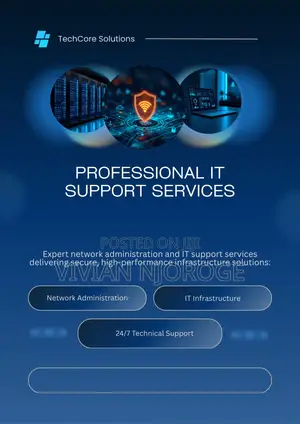 Professional IT Support Network Maintenance