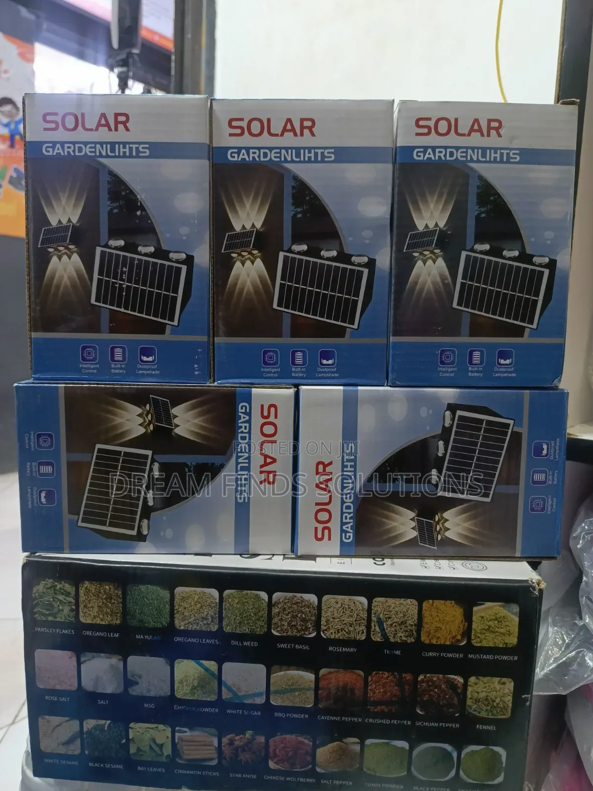 5 Pieces Solar Outdoor Garden Lights