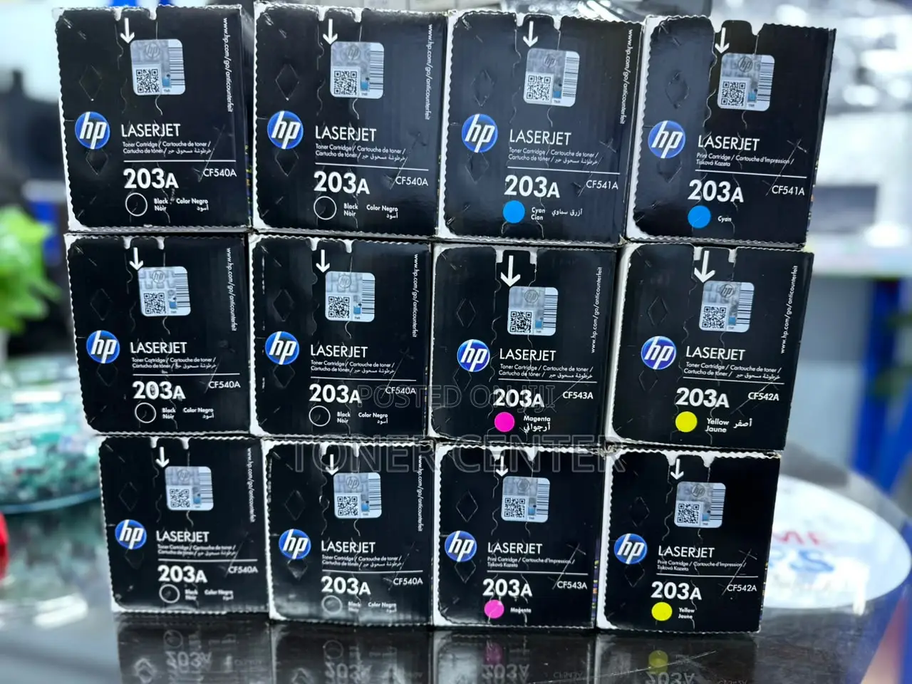 HP 203A Black Toner (CF540A) for HP Color LaserJet Pro M281 Series