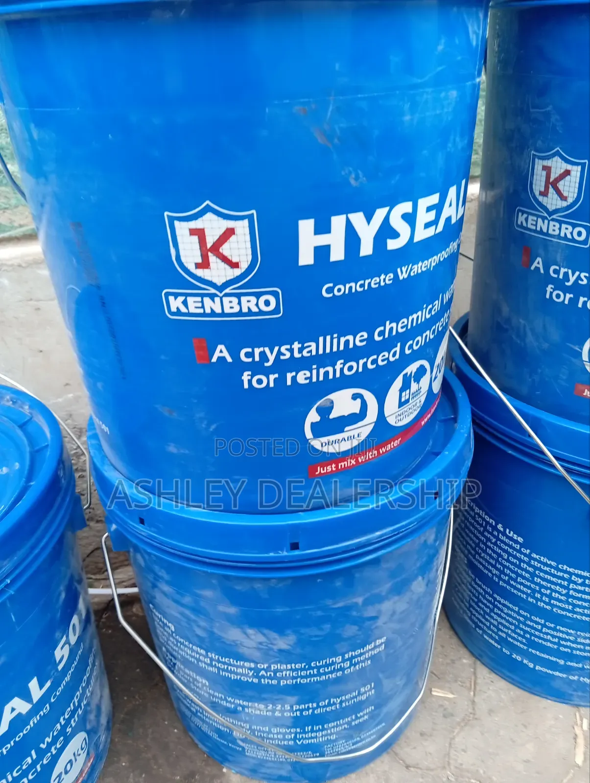 Hyseal 501 Waterproof Cement Compound (20kg)- For Leak Repair