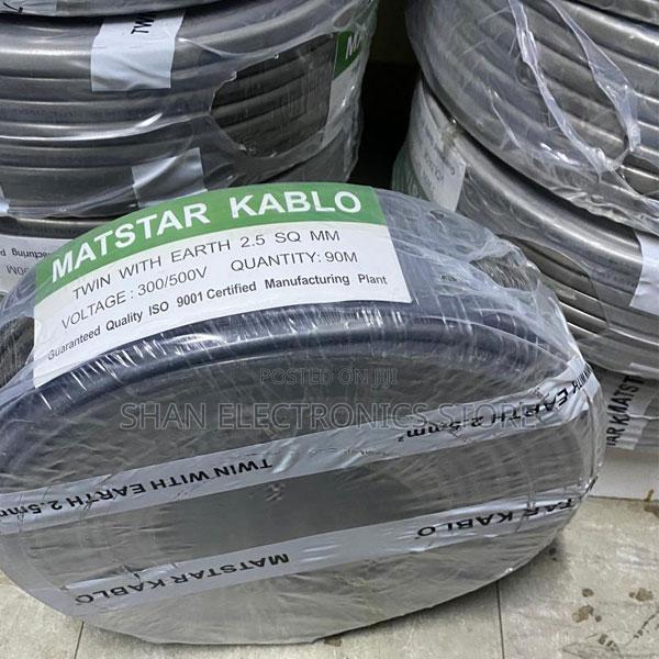 Long-Lasting MATSTAR Twin With Earth Cable 2.5mm - thumbnail 2