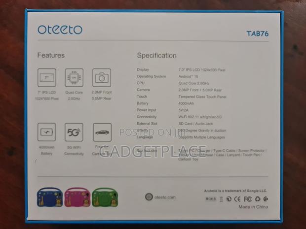 New Oteeto TAB77 256 GB Gray - thumbnail 4