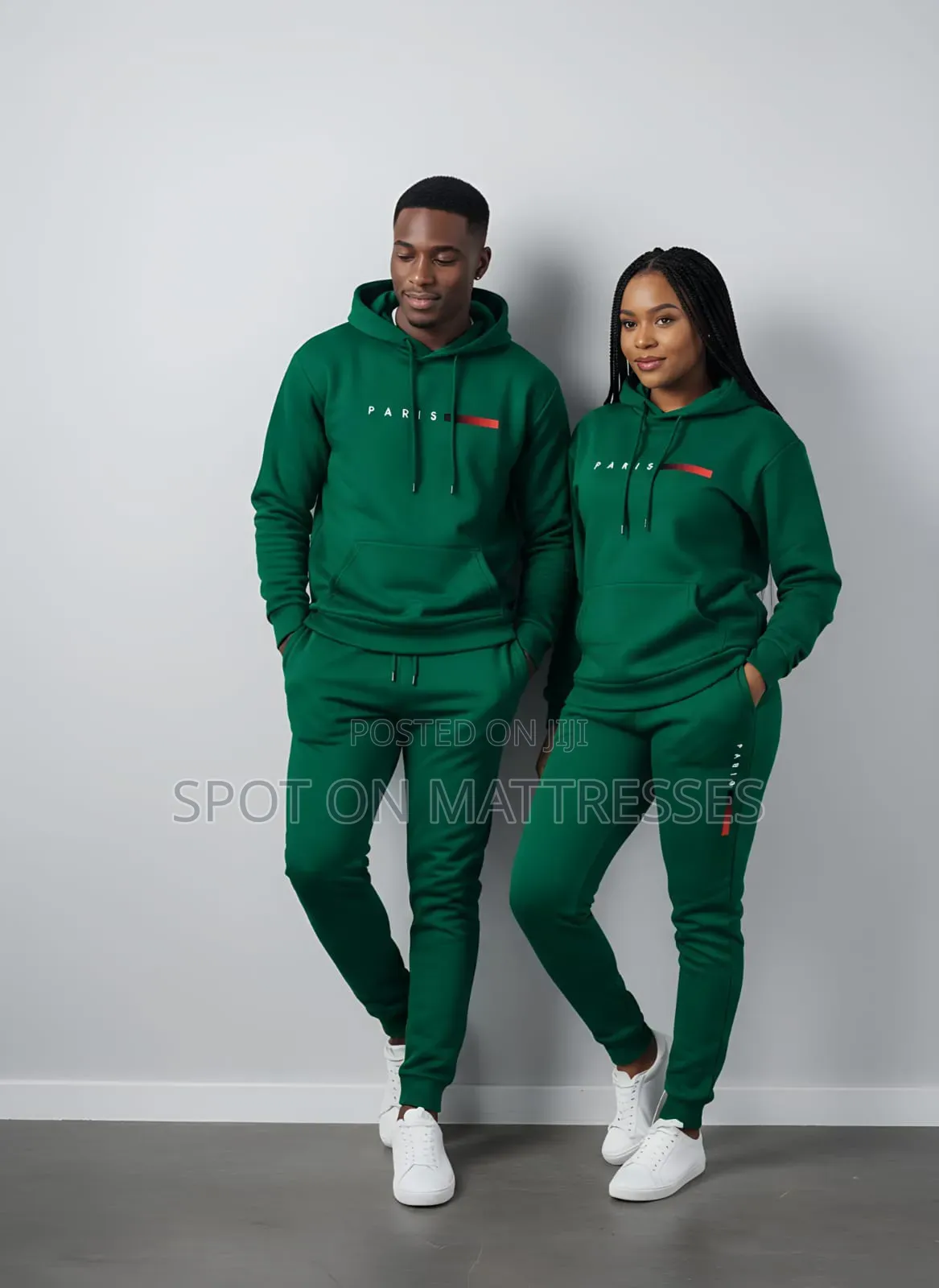 Paris Unisex Tracksuits. Suitable for Couples. Size SMALL - 3XL.