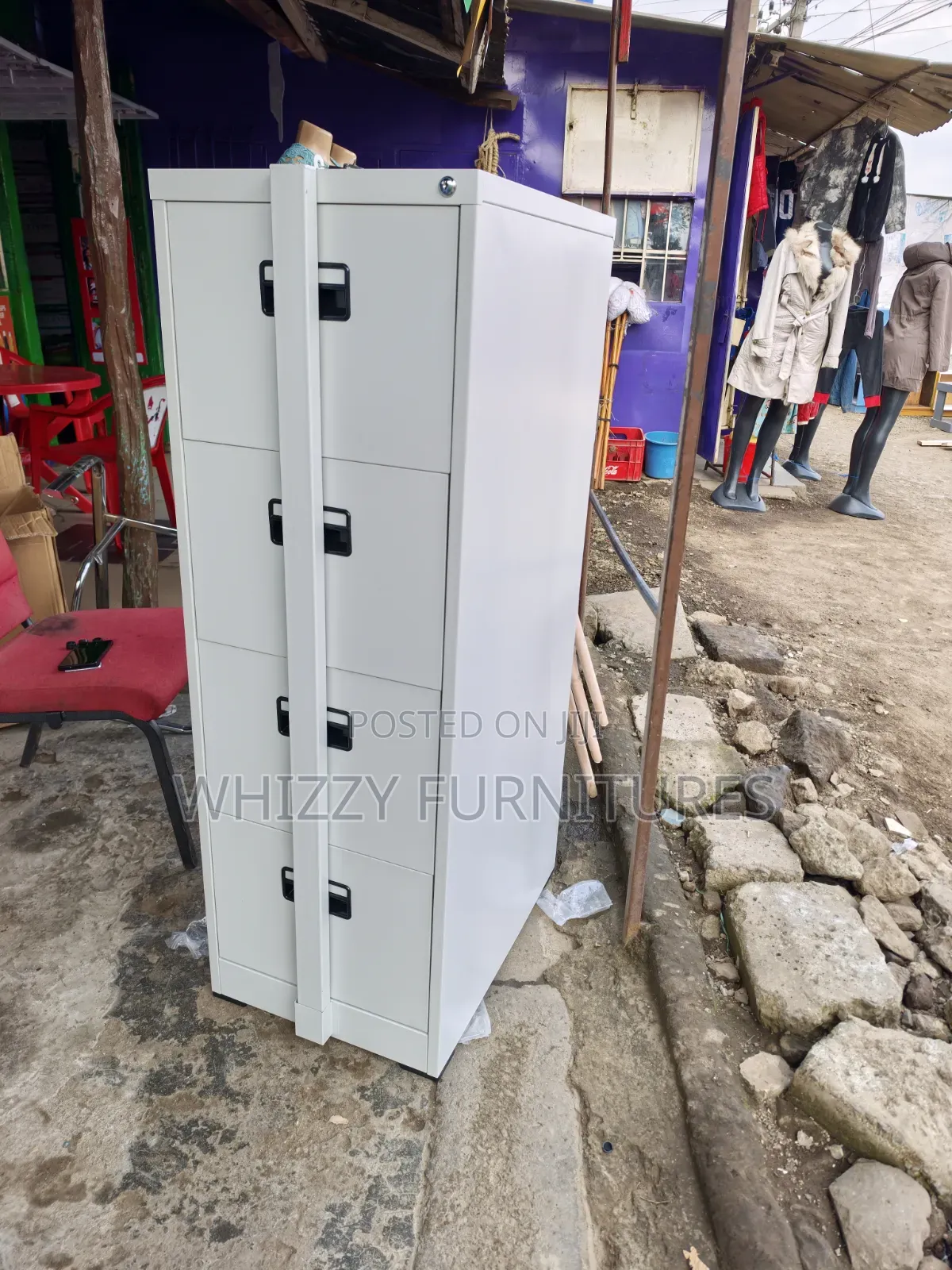Lockable 4 Drawer Office Cabinet