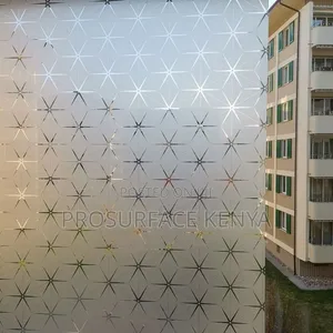 Premium Decorative Frosted Window Film – KSh 1,000/M
