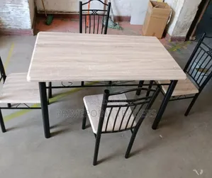 Executive 4-Seater Dining Table – Modern Elegance for Every Home
