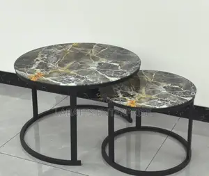 Modern Nesting Coffee Table (Glass Effect