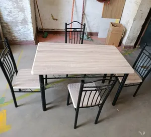 Premium Executive 4-Seater Dining Table Set – Built for Comfort