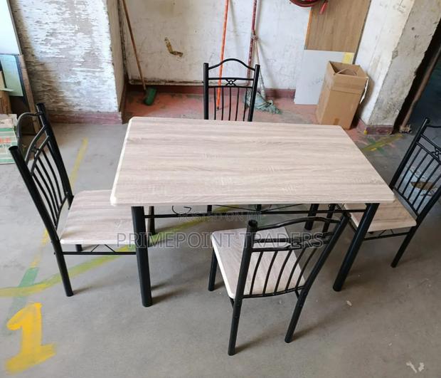 Premium Executive 4-Seater Dining Table Set – Built for Comfort - thumbnail 2