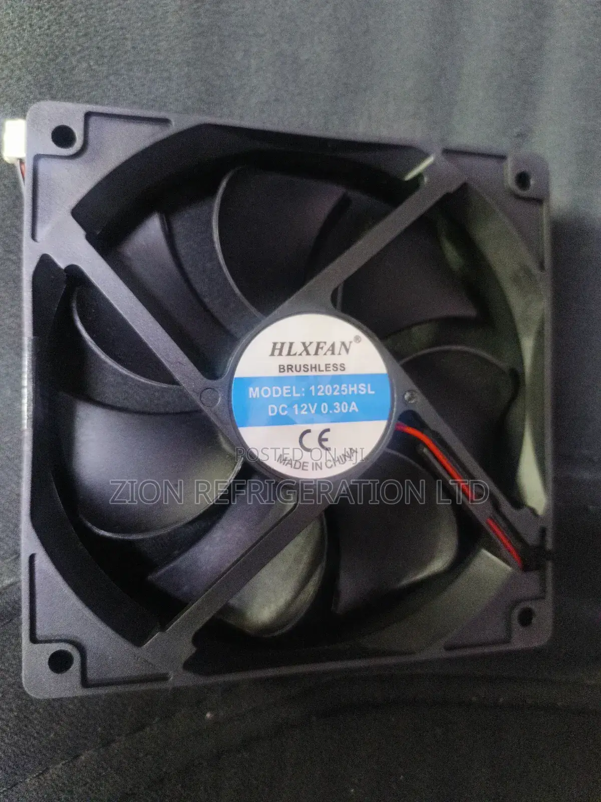 Cooling Fan DC 120mm by 120mm Brushless Fan