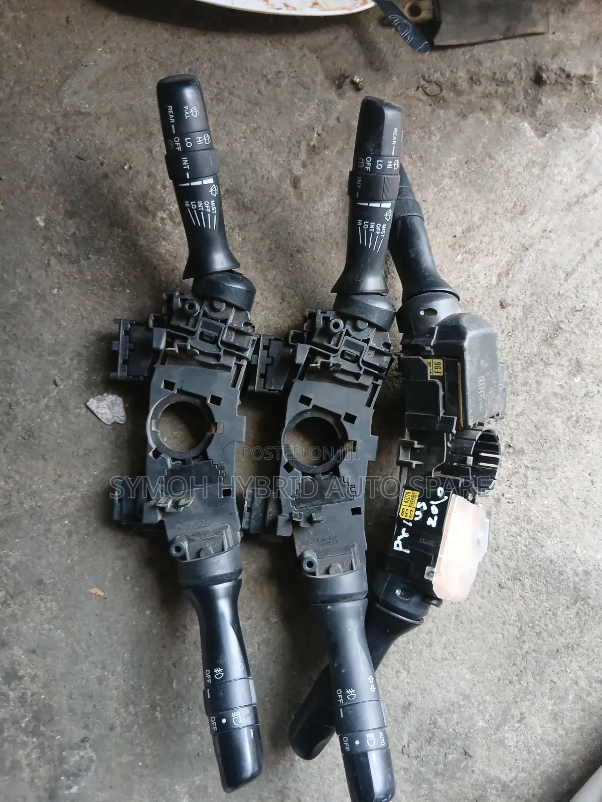 Headlight Switch Toyota Prius 2011