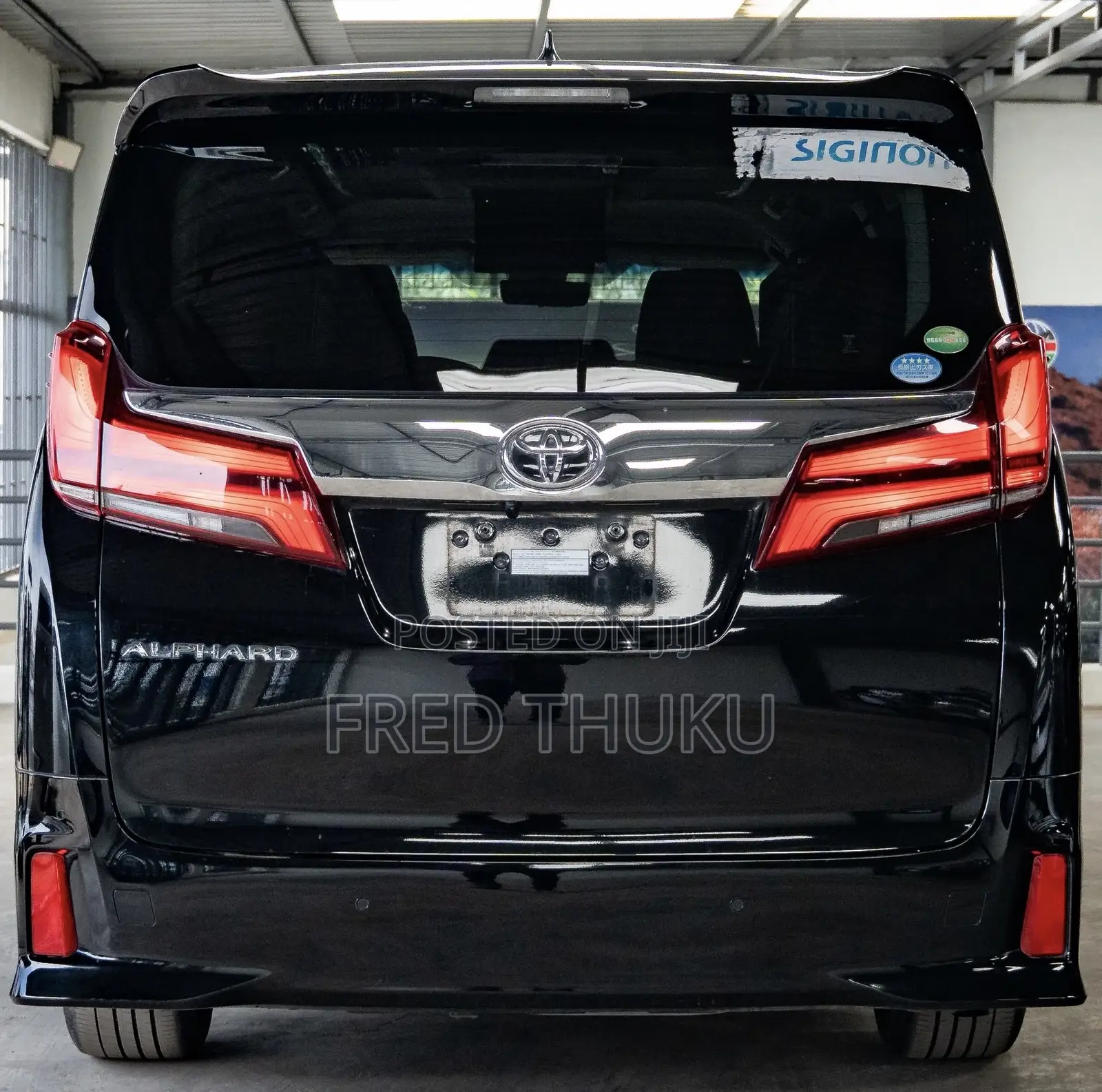 Toyota Alphard 2.5 Petrol FWD 2019 Black