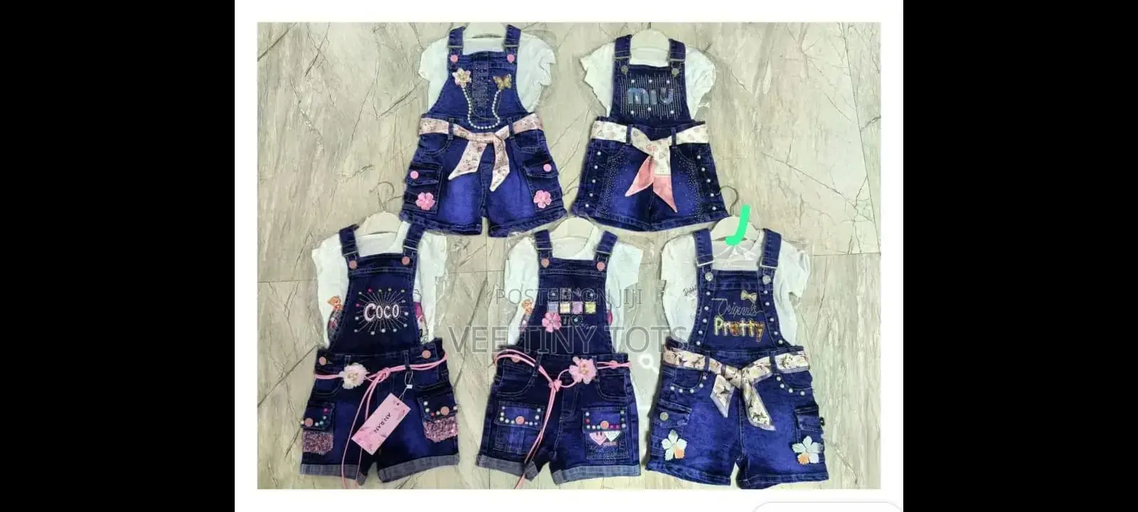 Denim Suspender