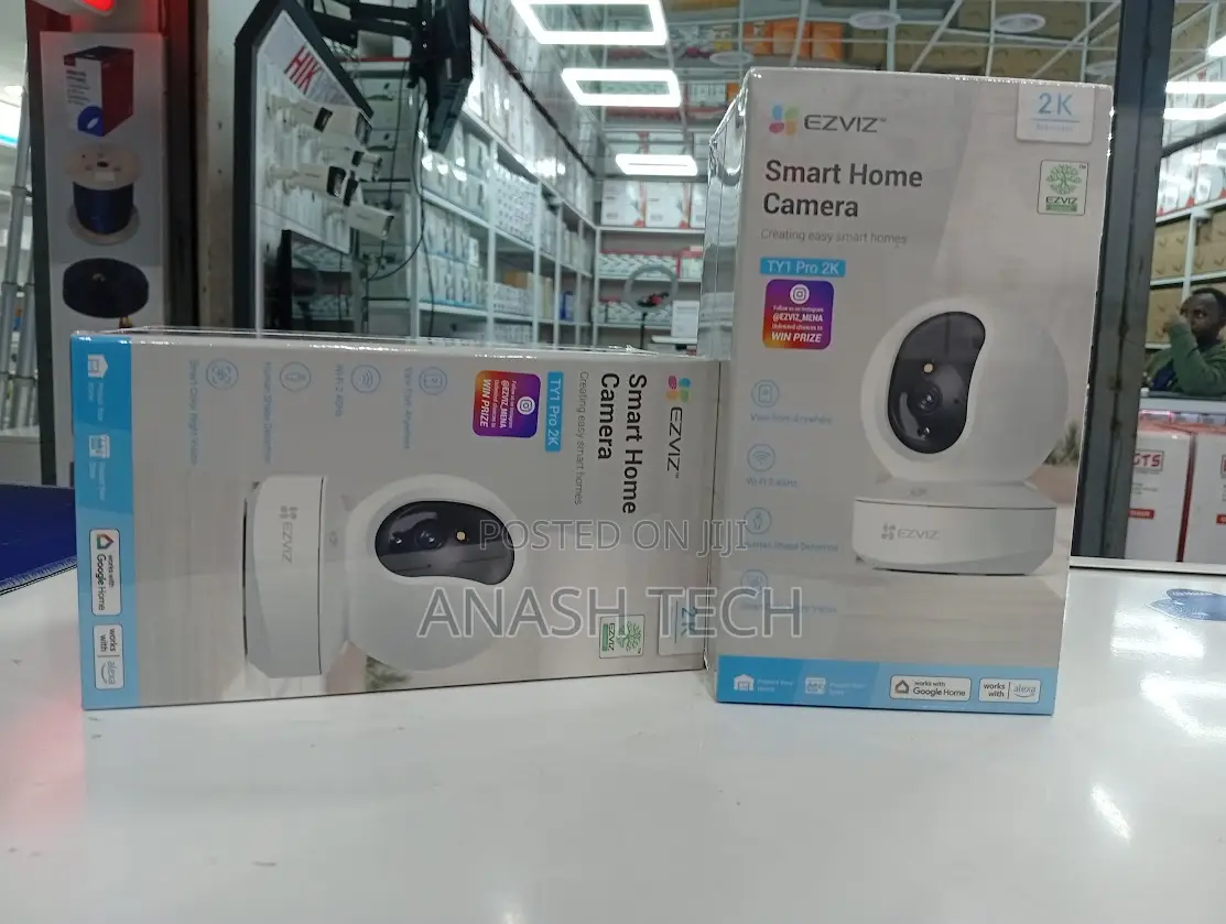 EZVIZ TY1 WiFi Camera – 3MP Indoor Surveillance With Two-Way Audio
