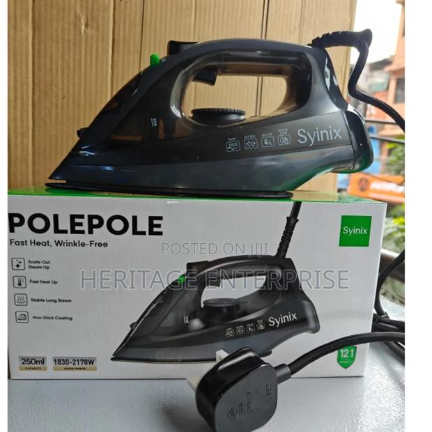Synix Steam Iron Box Non-Stick Soleplate - thumbnail 2