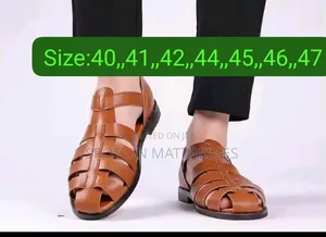 Now Available! Rome Men Sandals. Sizes 39-47. Grab Yours Today!