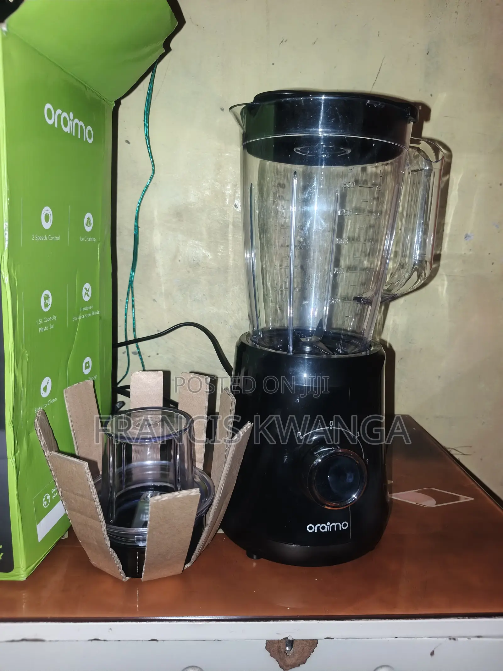 Oraimo 2 in 1 Blender