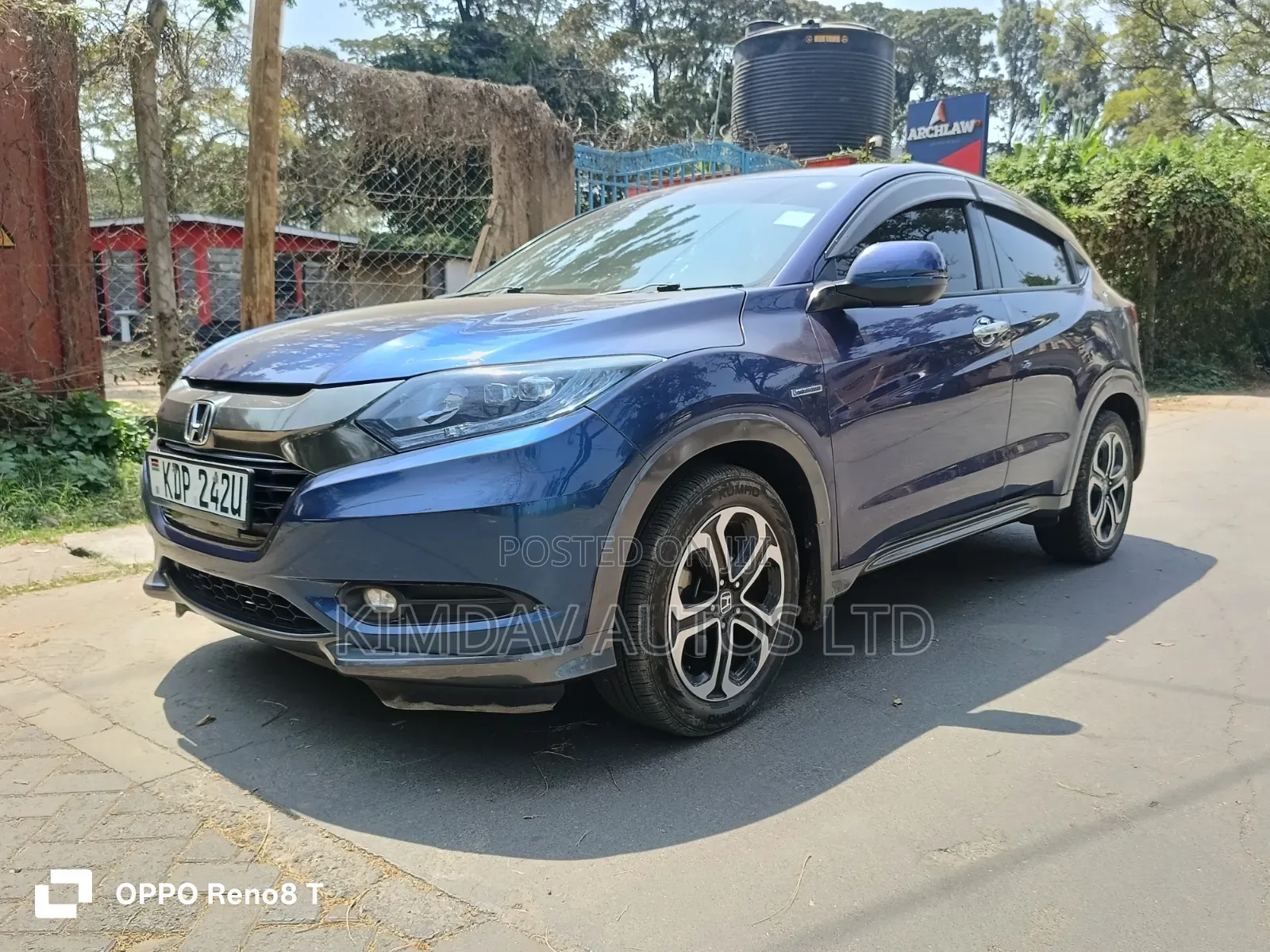Honda Vezel 2017 Blue