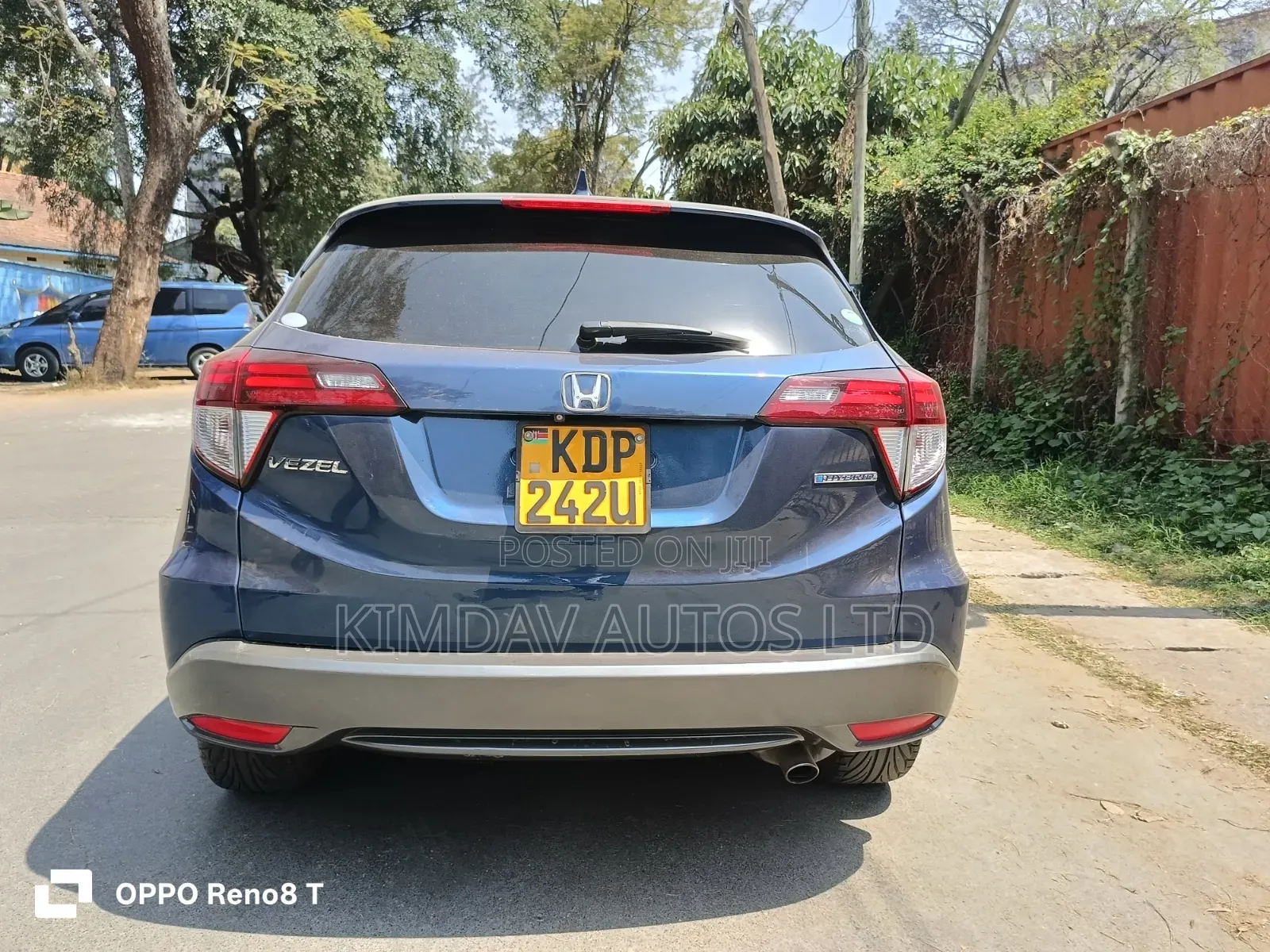 Honda Vezel 2017 Blue