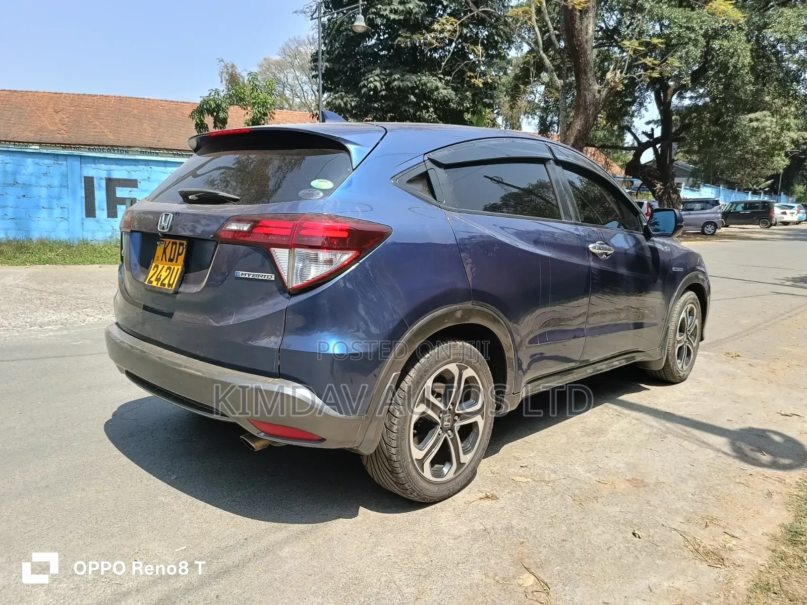 Honda Vezel 2017 Blue