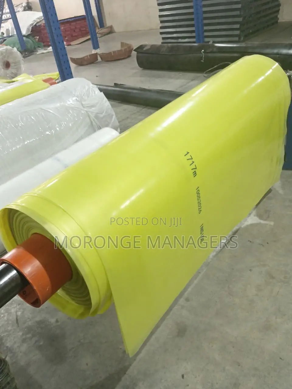 Greenhouse Film Polythene 200 Micron Yellow UV Treated