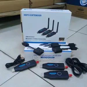 50M Wireless HDMI Display Extender 1TX to 2RX Full HD