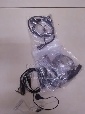 2pin Acoustic Air Tube Fbi Headset Earpiece