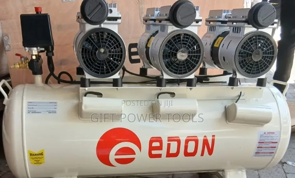 100l Electric Air Compressor With 3 Motors/Edon Silent Compressor