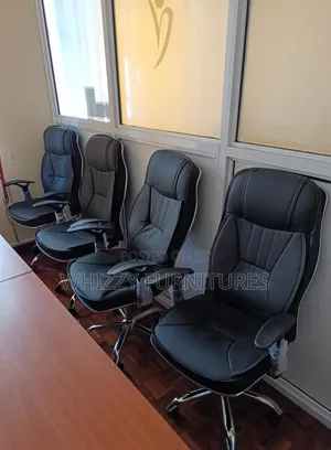 Executive High Back Office Chair (Leather)