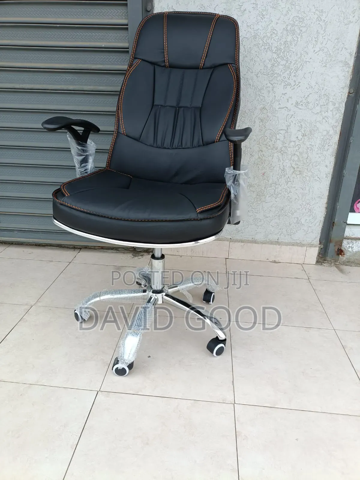 Leather Accent Chair