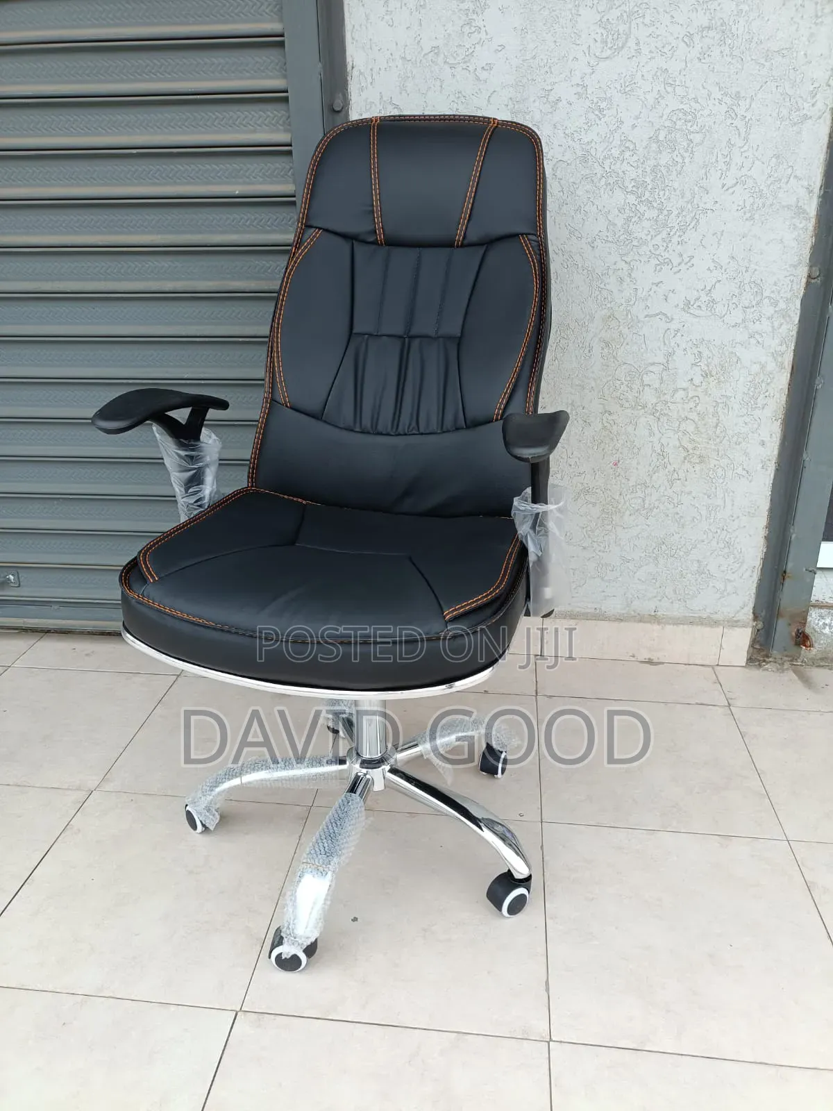Leather Accent Chair
