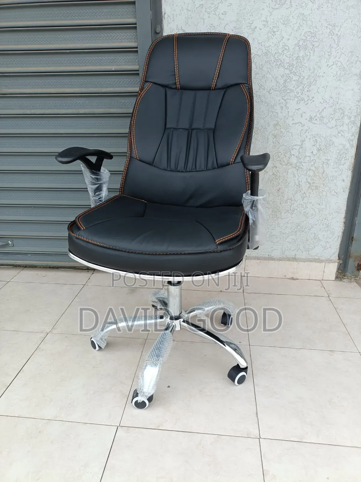 Leather Accent Chair