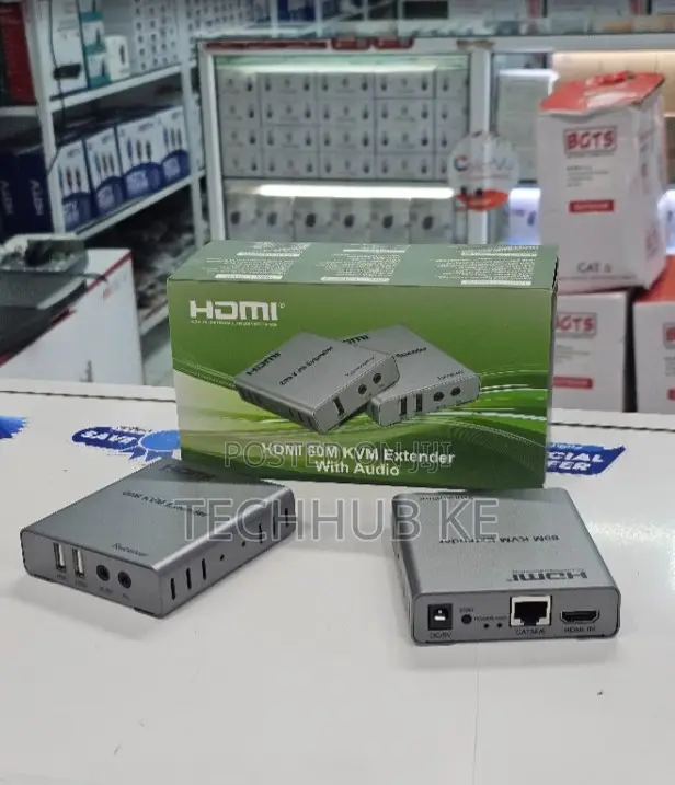 HDMI 60M Extender With KVM, Audio Full HD Video Transmission