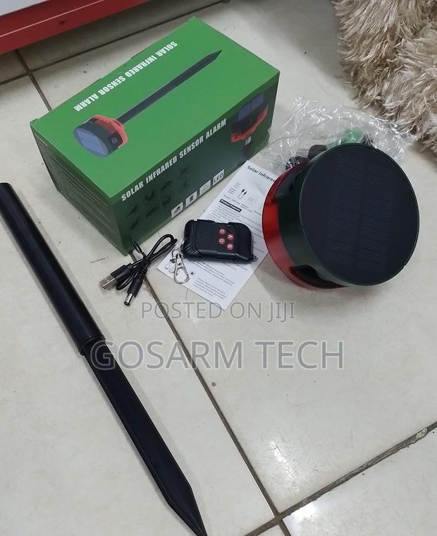 Solar Powered PIR Sensor Alarm – Outdoor Anti-Theft Security Device - thumbnail 2