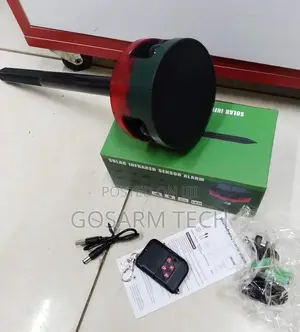 Solar Infrared Sensor Alarm – Wireless Outdoor Alarm With Flash Light