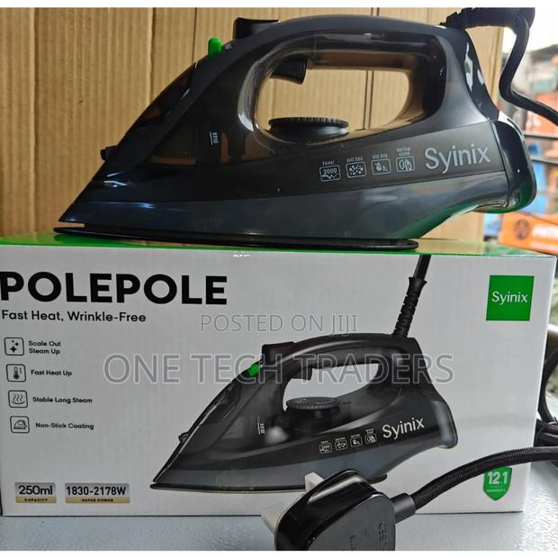 Syinix Steam Iron Box ( Polepole) - thumbnail 2