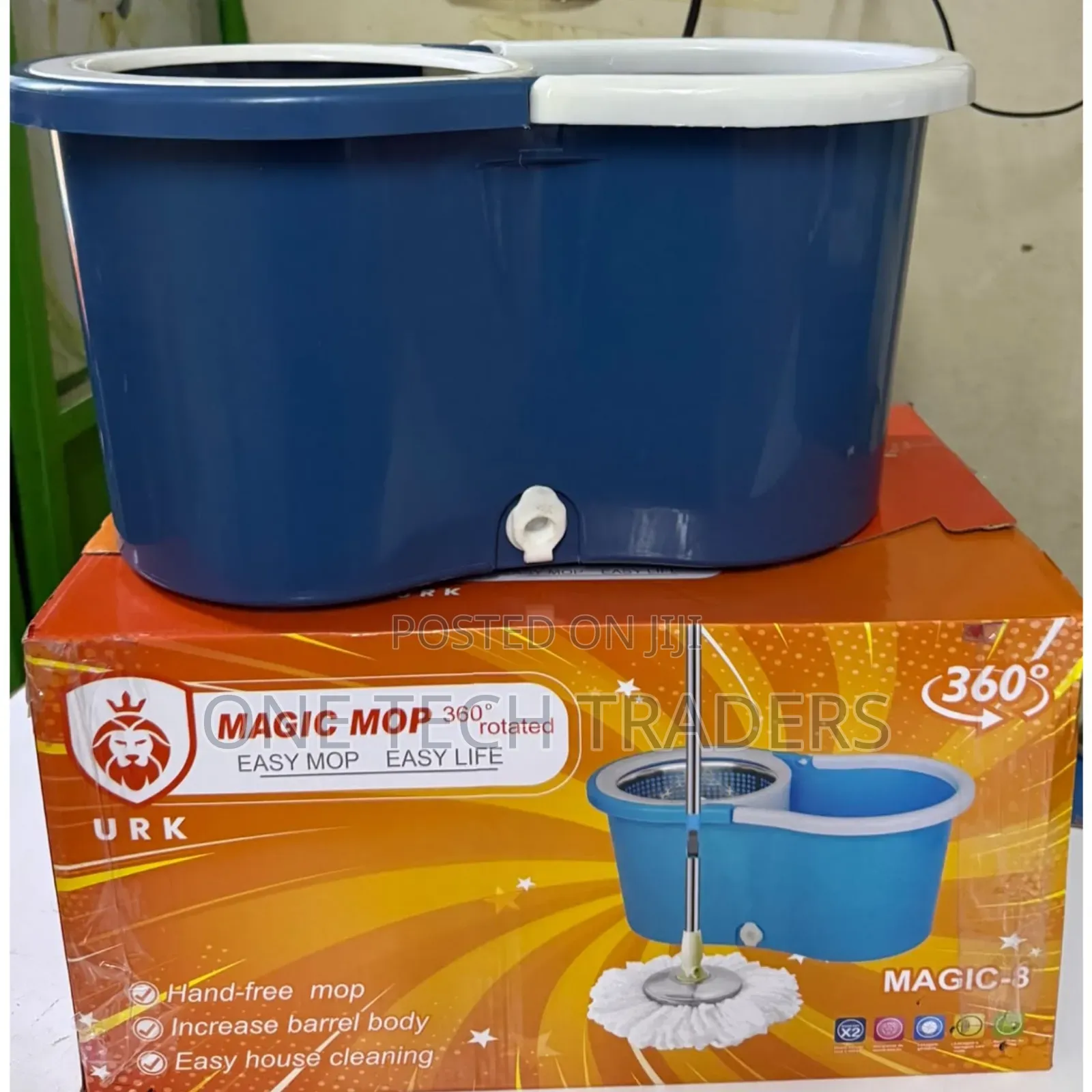Metallic Spin Mop... Dark Blue Available*