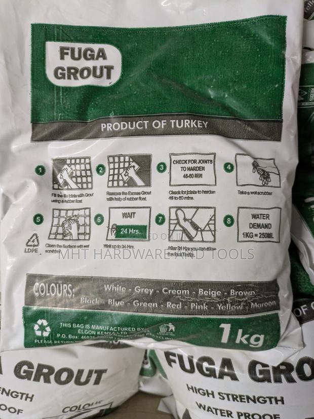 Tile Grout White 1kg - thumbnail 2
