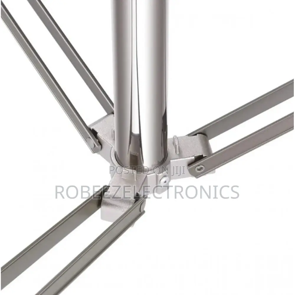2.6m Heavy Duty Stainless Steel Spring Cushioned Light Stand