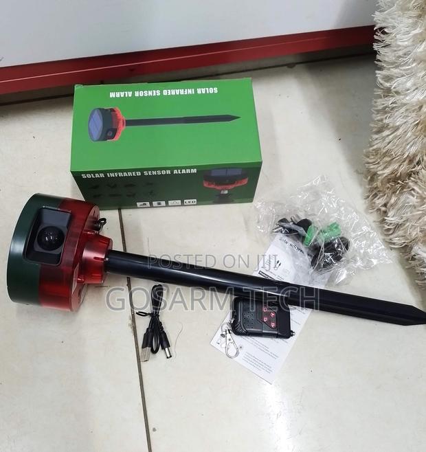 Wireless Solar Motion Sensor Alarm – Home, Farm Shop Security System - thumbnail 2